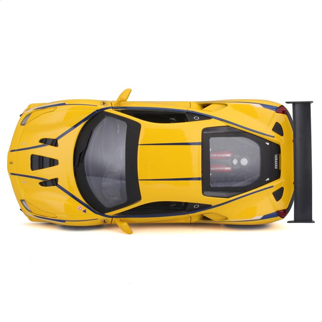 Bburago 18-26307 Ferrari 488 Challenge Modellauto 1:24, gelb