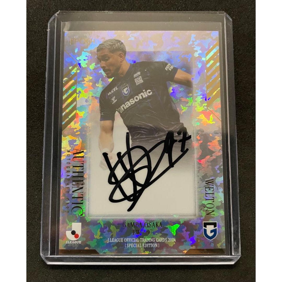 EPOCH 2024 J League SE Gamba Osaka Welton Autograph /10