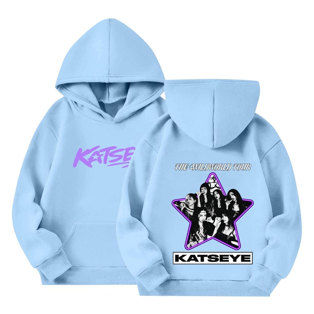 Kids Long Sleeve Letter Print Pullover Hoodie Loose Fit Casual Sweatshirt for Boys and Girls