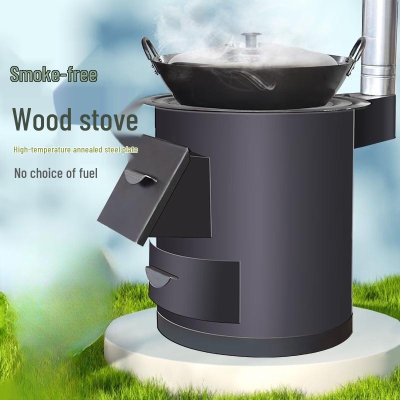 Smokeless Wood-Burning Camping Stove