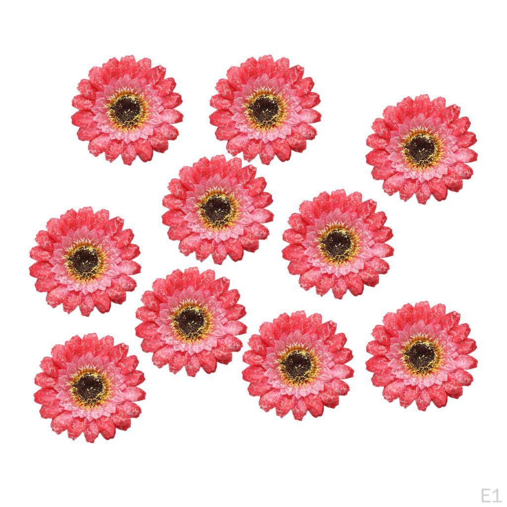 10 Count Artificial Daisy For DIY Craft Projects Baby Shower