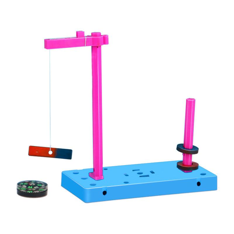 

Magnetic Self Made Levitation Compass Physics Experimental Material Set Kid Toys розовый