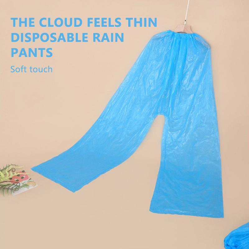 SEAMETAL Fuß Outdoor Reise Wasserdicht Regenhose Transparent Regenmantel Einwegartikel Regenhose