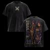 Anime BLEACH Shihouin Yoruichi Gewassen Katoen T‑shirt Unisex Manga Oversized Harajuku Korte Mouw Streetwear Casual Tops