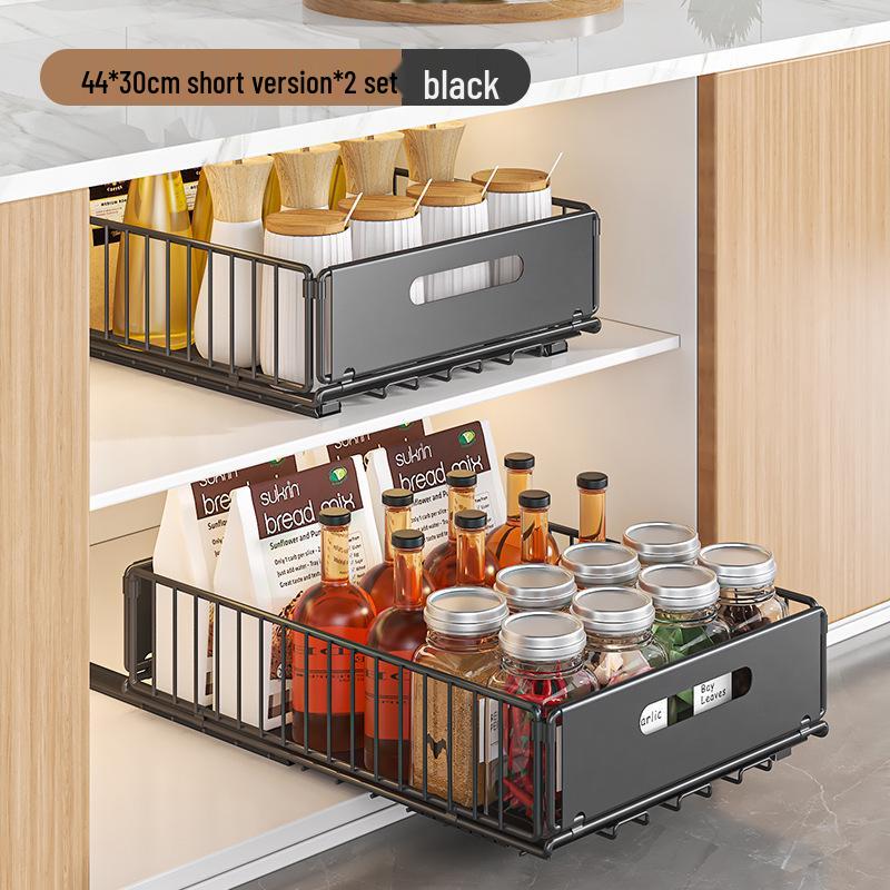 Cassetto Organizer Estraibile Sottolavello e Porta Spezie