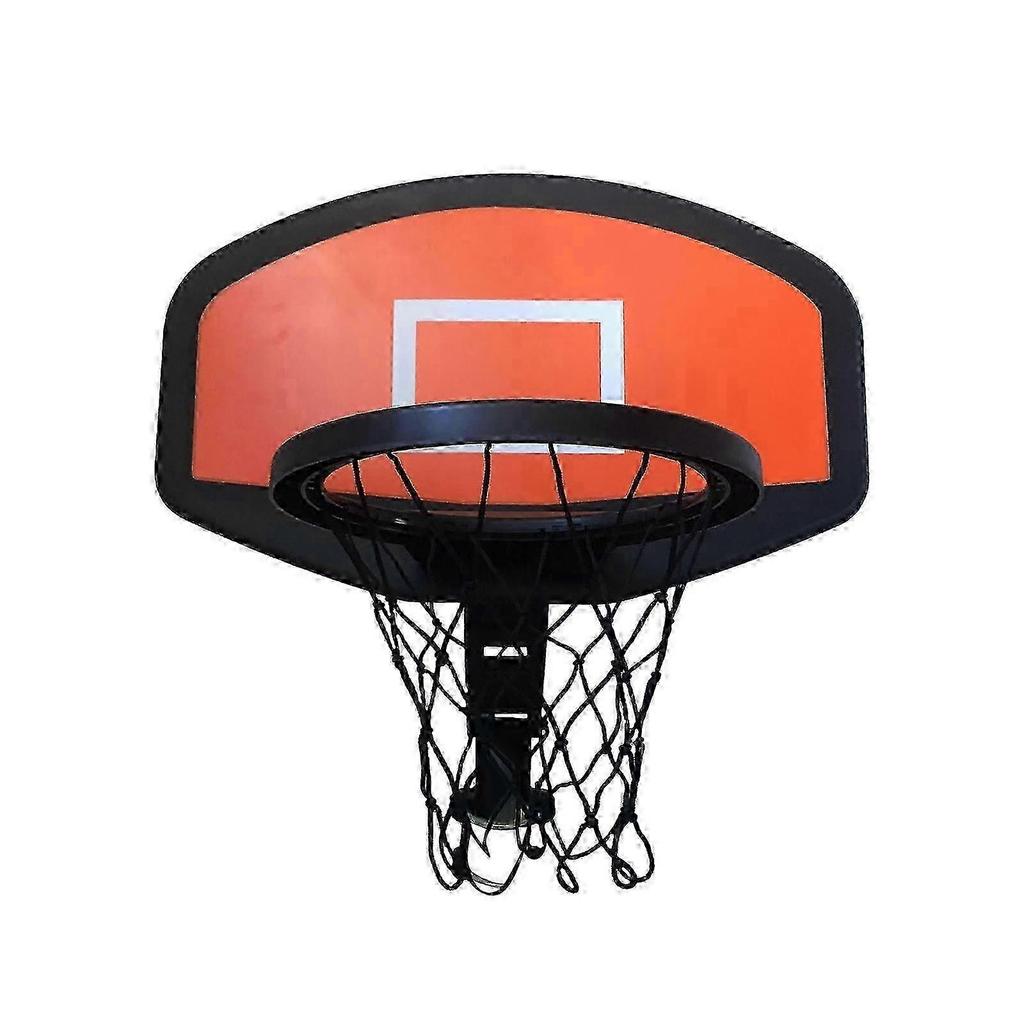 Trampoline Basketball Hoop Attachment with Backboard and Net, Durable ABS, Outdoor Sports Games for Kids, Compatible with Most Trampolines