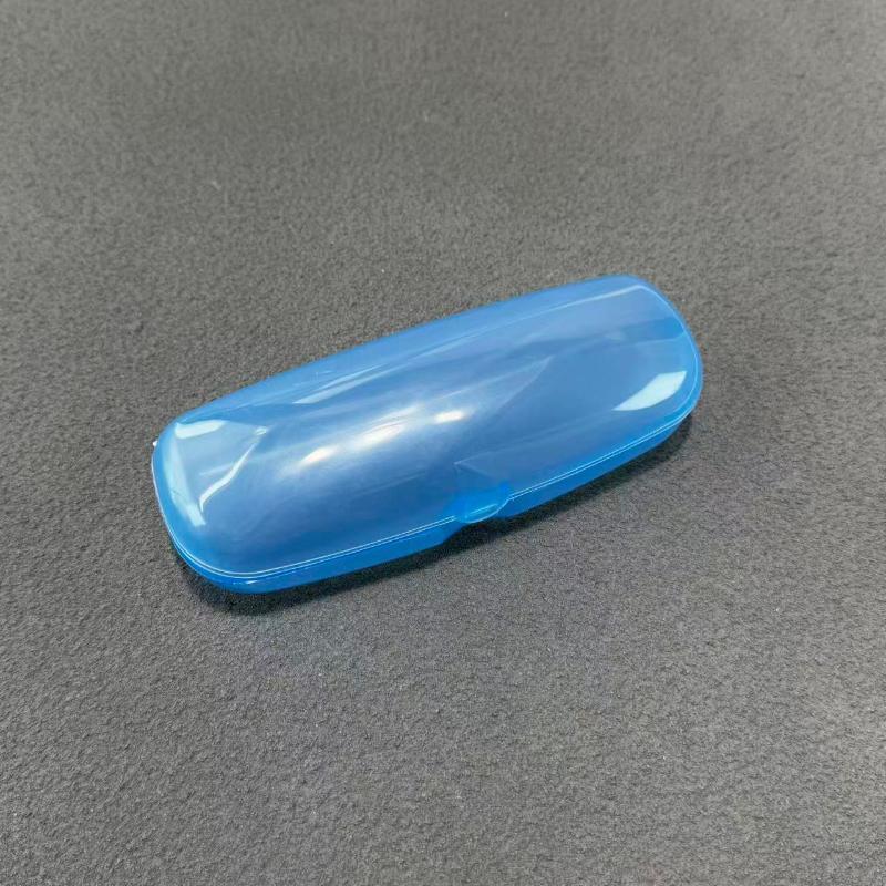 Plastic Glasses Protective Case Universal Size Portable Hard Eyeglasses Box Fit Most Sunglasses Reading Glasses for Commute Hiking