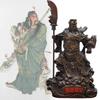 Elegant Resin Guan Yu Statue For Home Decor Perfect For Prosperity And Good Fortune