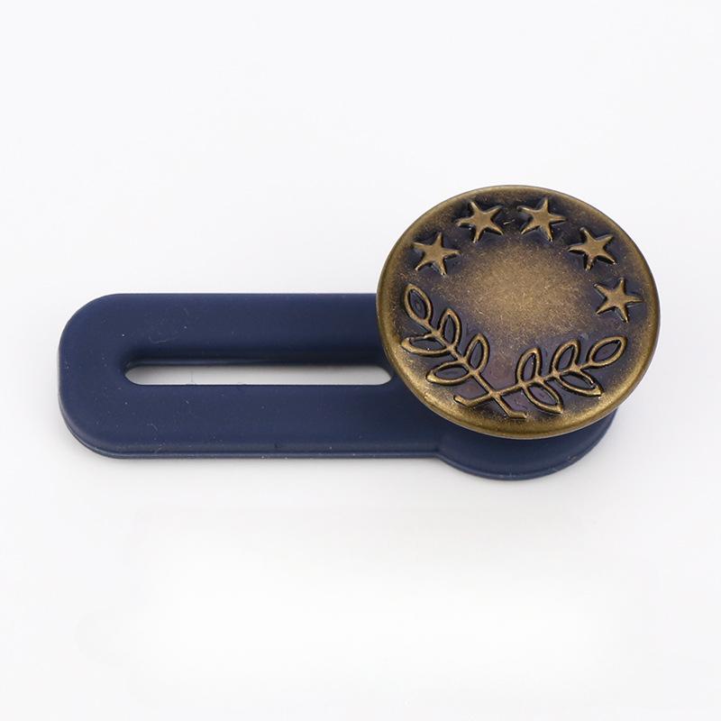 Extensor pentru nasturi retractabile pentru blugi, fără perforare, reciclabil, prelungitor pentru talie, cataramă, accesorii pentru îmbrăcăminte pentru femei, bărbați