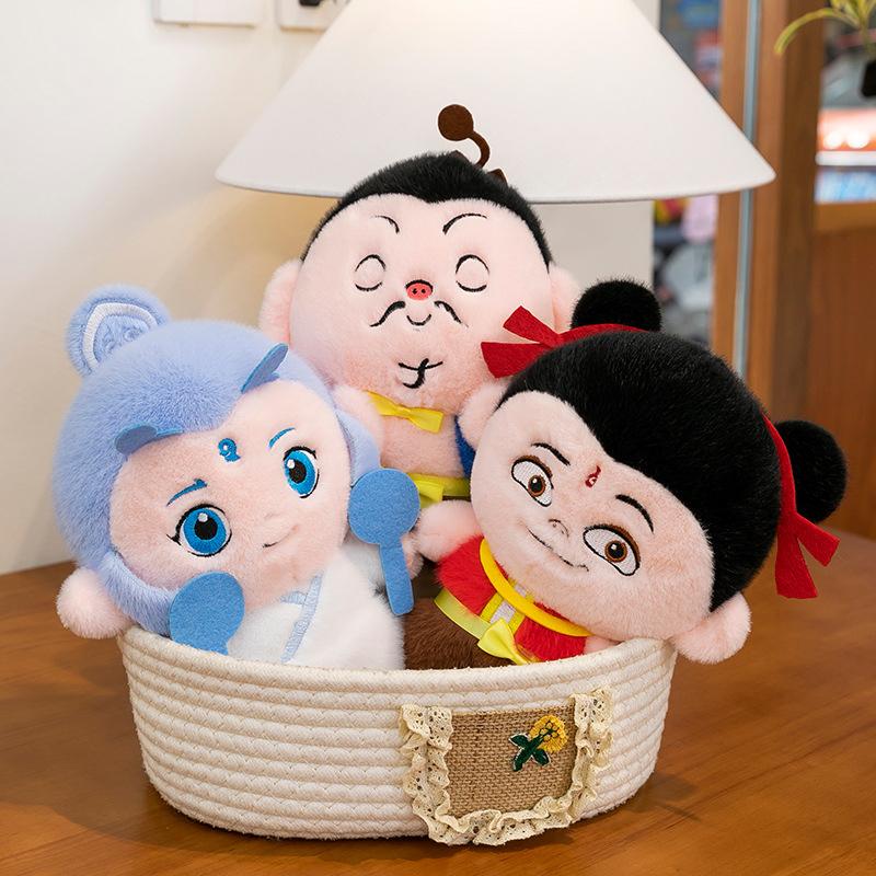 8Inches Ne Zha 2 Ne Zha: The Demon Child Causes Trouble Series Of Plush Toy Children'S Toy Room Decoration Doll Collectible Gift