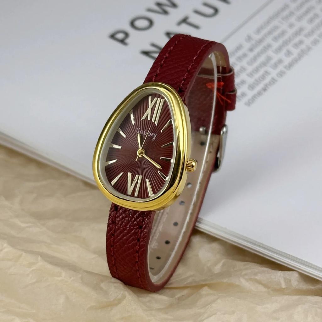 Luxury Designer Brand Women Quartz Watches Snake Head Ladies Watches Fashion Leather Strap Wristwatch Female Gift Montre Femme