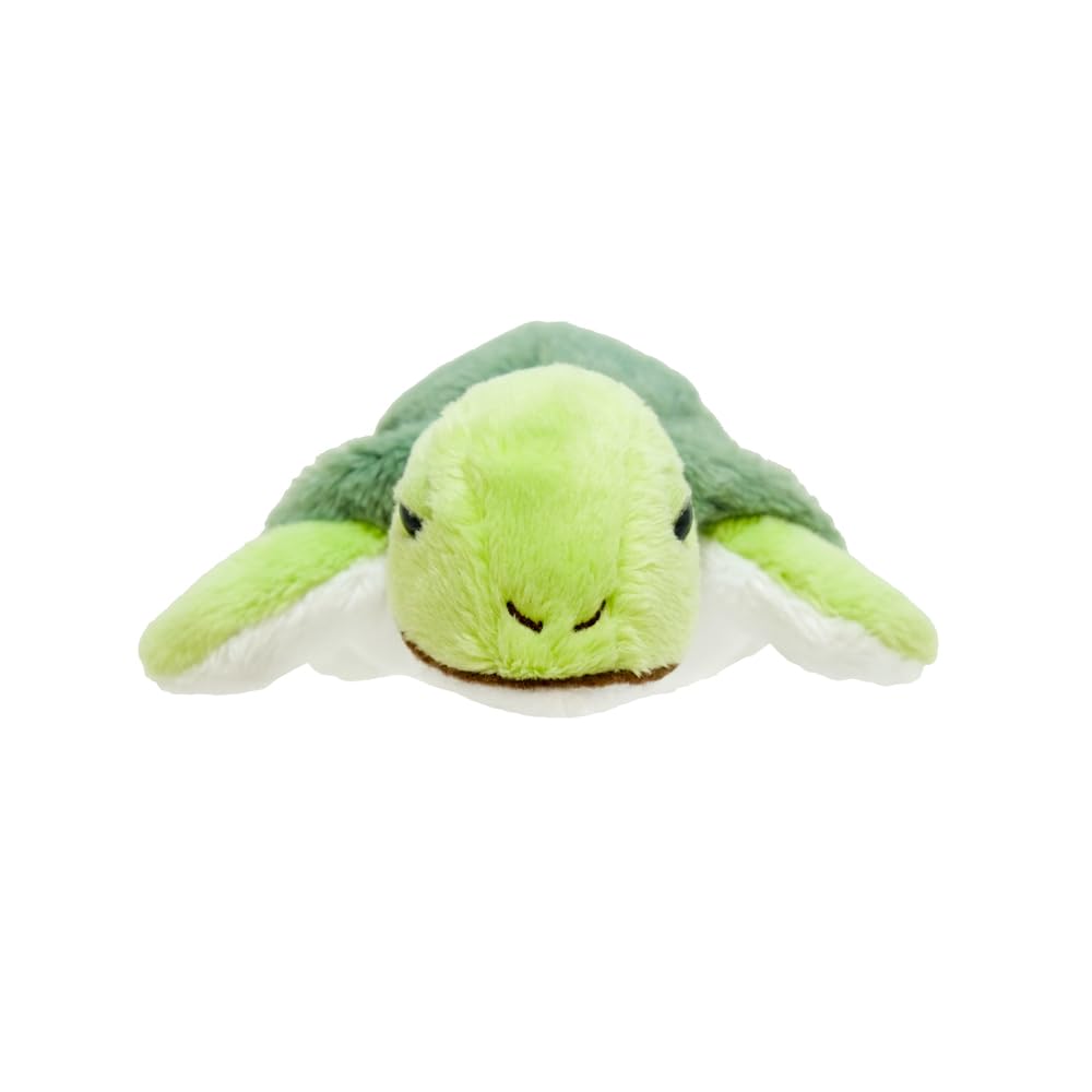 Sunlemon Fluffies Sea Turtle S x 16 x 7cm Plush Toy Animal Cute Sea Creature 14.5 P-1913