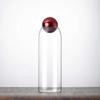 Modern Glass Coffee Bean and Tea Storage Jar with Cork Stopper
