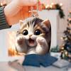 Entzückendes Acryl-Katzen-Hängeornament zur Autoinnendekoration im Cartoon-Stil