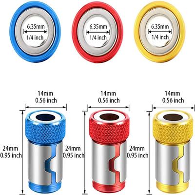 Steel Impact Magnetic Pivoting Bit Tip Swivel Screw Holder Screw Drill Accessory