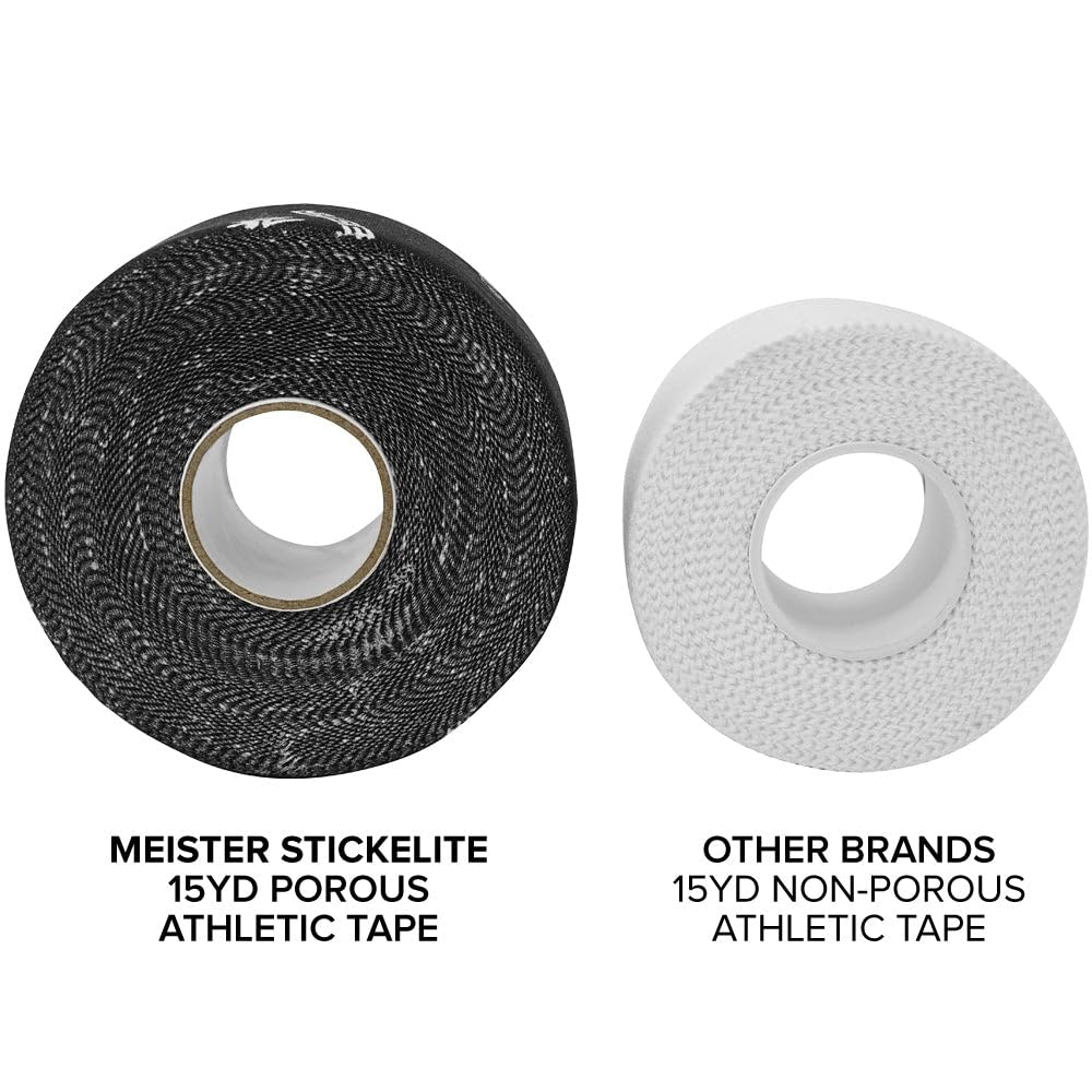 MMA Boxing Diet Gym Premium Taping Tape Genuine Meister Knee Finger Firmly Fixed Versatile Latex Free Black 1 Piece Non-Stretchable - -