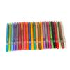 24 Colors Acrylic Pen Set Permanent Odorless Waterproof Acrylic Pens Marker Watercolor Brush Pens Fo