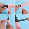 PU Badminton Handle Wrap Tape Sweat-absorbent Non-slip Badminton Racket Handle Grip Thicken Shock-absorbing Grip Tape