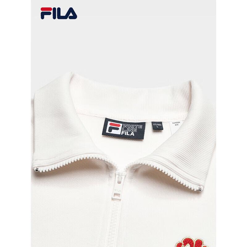 FILA Unisex Casual Knit Pullover Sweatshirt
