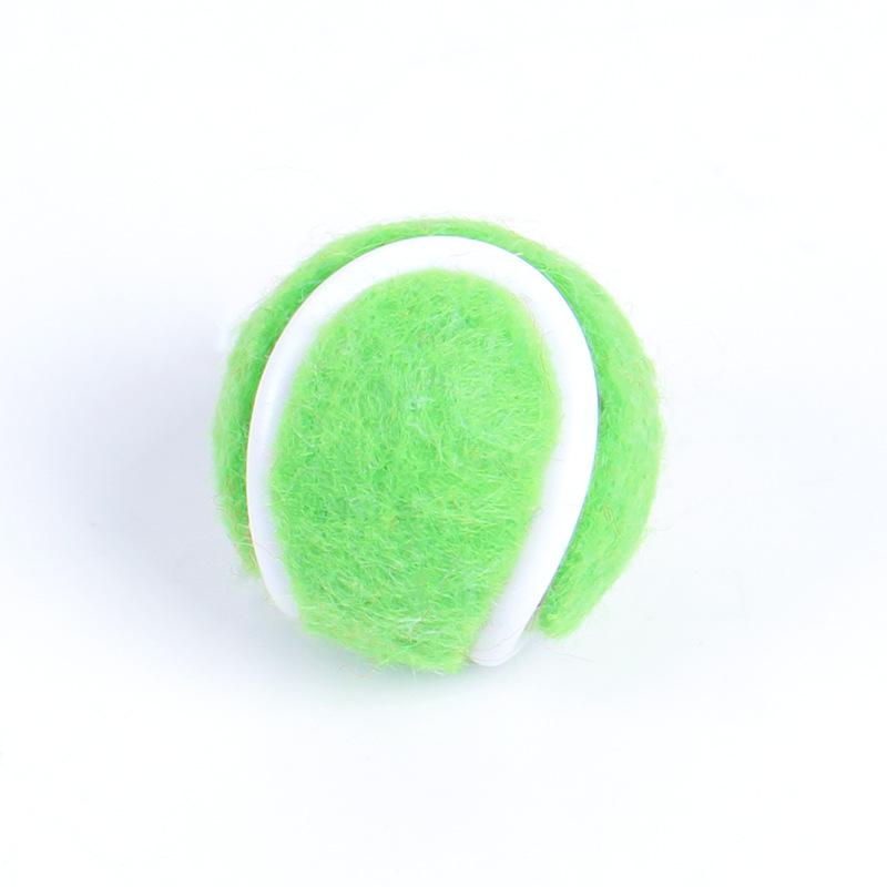 Mini Plush Tennis Ball Keychain - Creative DIY Sports Bag Pendant and Photography Prop