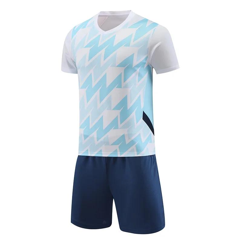 Children's Soccer Set Mens Sports Soccer Suit Running T-shirt Jersey Kits Outdoor Shorts Sportswear Team Training Team Uniforms