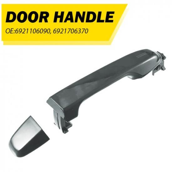 Door Handle Outside Front Right/Passenger For Side 12-17 Toyota Camry Gray