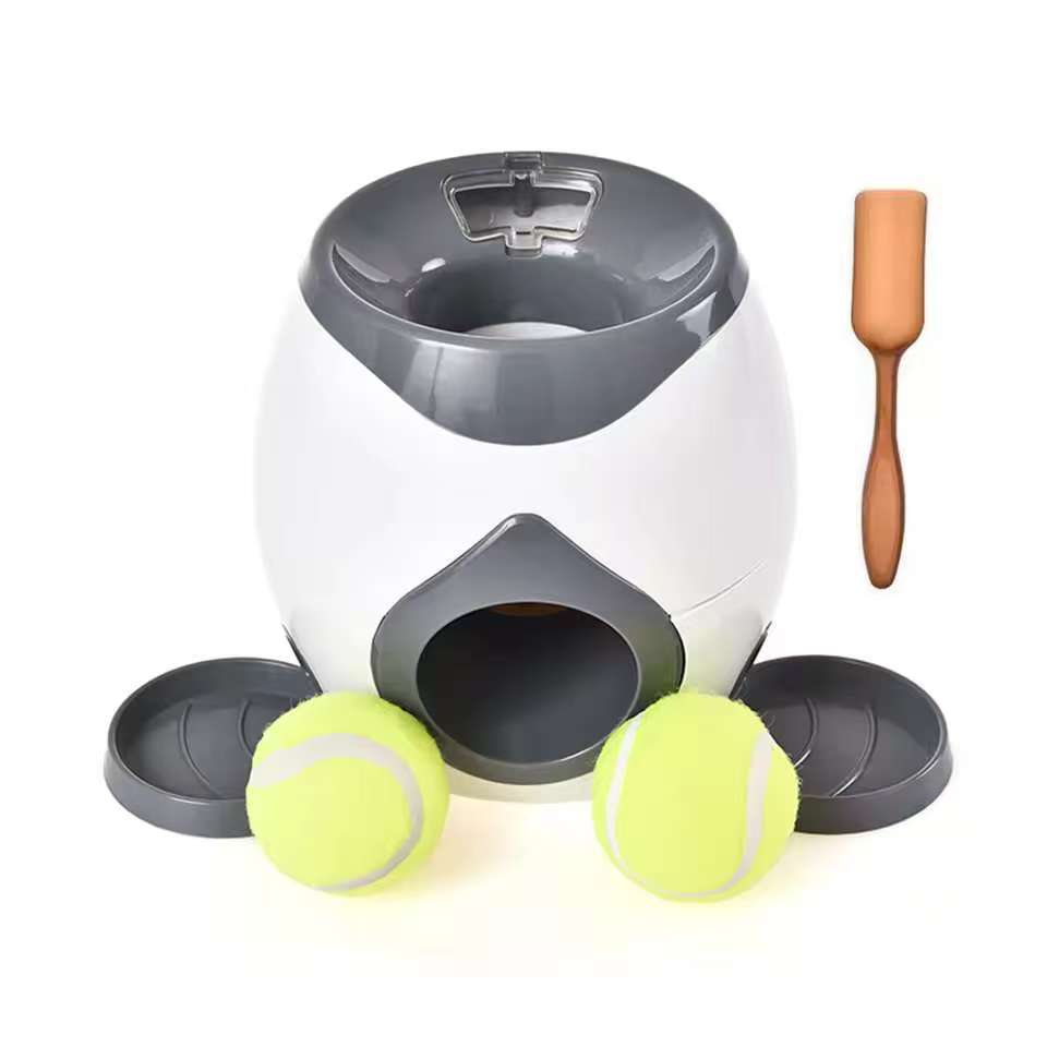 Automatischer Tierfutterspender Interaktiv Lustig Werfend Intelligenter Spender Katze Hund Interaktives Spielzeug