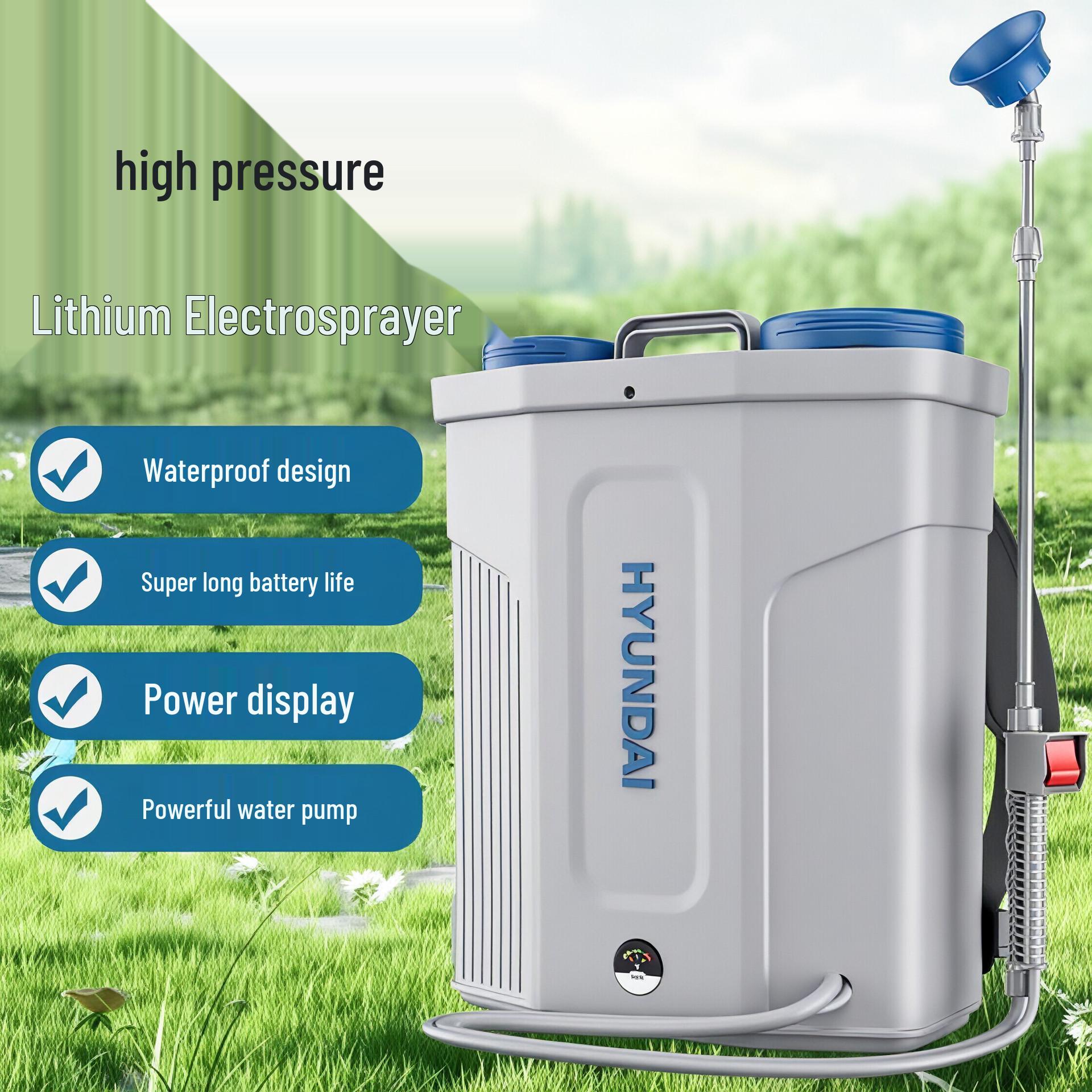 Knapsack Electric Agricultural Pesticide Sprayer 2025 - High-Pressure Household Model