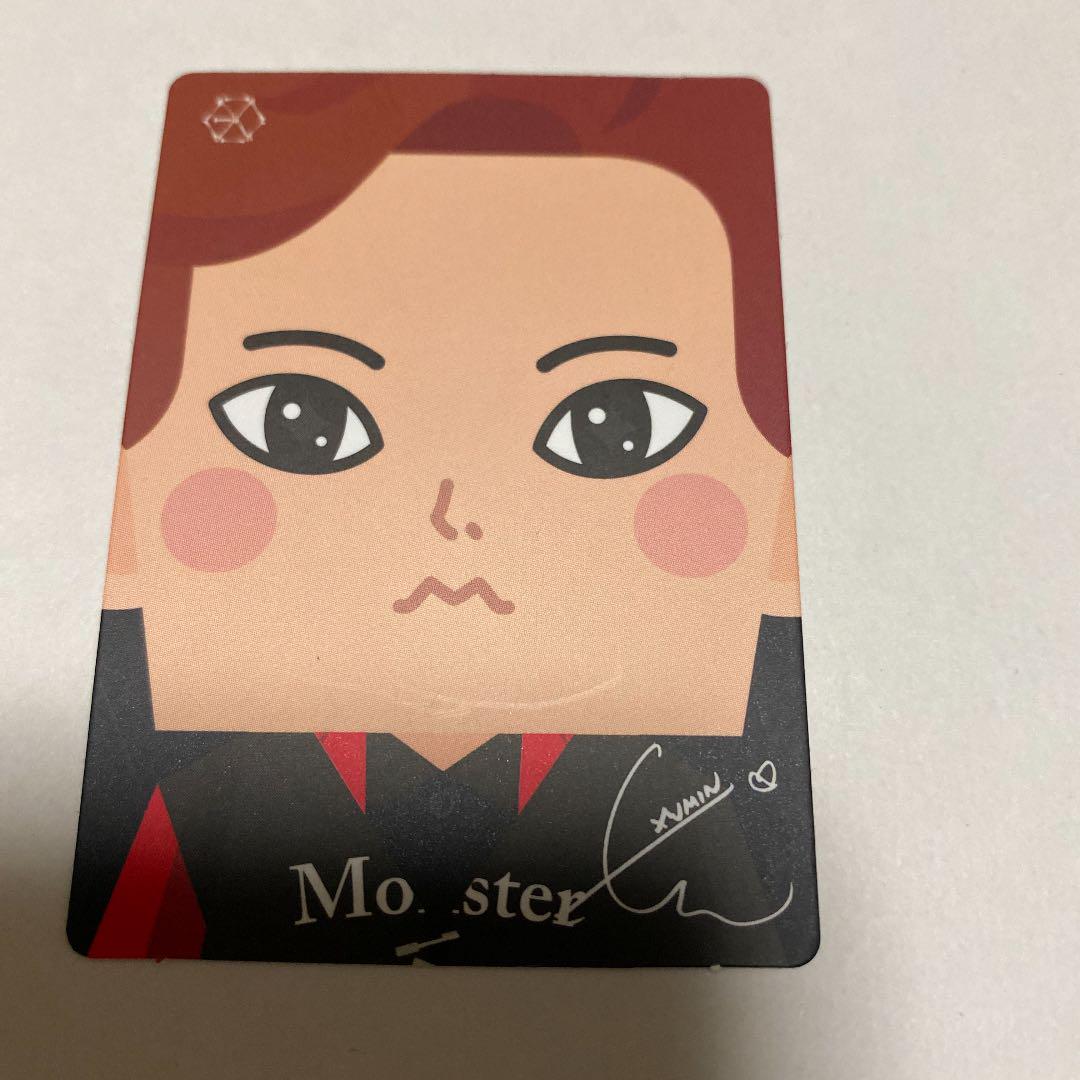 

[USED] EXO Xiumin trading card official lunch box cbx Xiumin