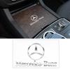 CSF1   1pcs Metal Car Emblem Sticker For Mercedes Benz W117 W176 W177 W205 204 W213 W253 W156 W218 W166 CLA GLC CLE Auto Accessories