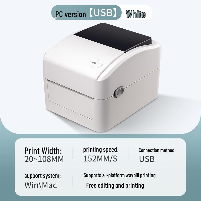 Xinye XP-420b Thermal Label Printer - USB & Bluetooth Connectivity
