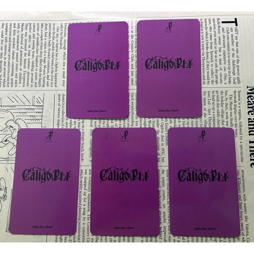 PLAVE Pride O Caligo Pt1 Album Photocard Polaroid PLAVE Photocard Idol Male/Female Idol Photocard