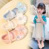 Girls Leather Shoes Children's Single Shoes 2025 Spring and Autumn New Girls Sweet Bow Princess Shoes Foreign Style Crystal Shoes Tide