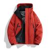 Outdoor Work Clothes Jacket Men and Women Outdoor Three-in-one Removable Mountaineering Suit Men Casual Couple Jacket