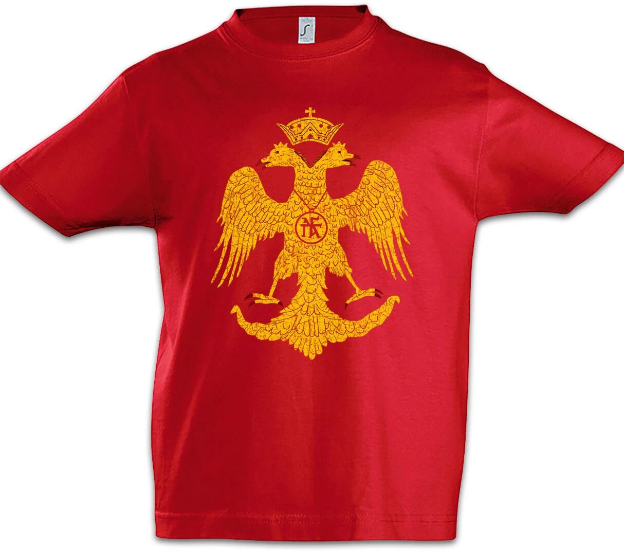 Byzantium Eagle Flag I Kids Boys kids boys T-Shirt Ostrom Byzantine Empire Byzantium 160