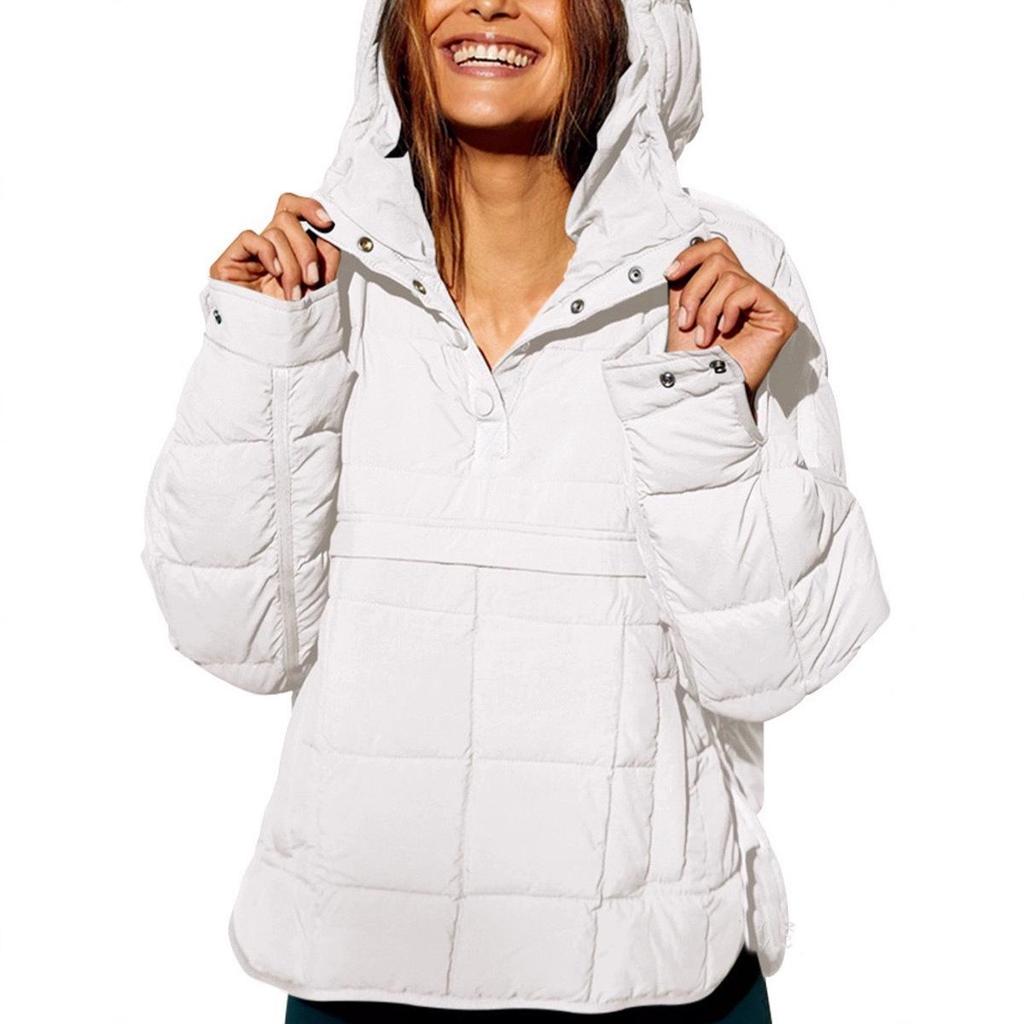 Available Women's Long-Sleeve Hooded Cardigan - 2026 New Cotton Warm Coat, Bestselling Cross-Border Fashion.