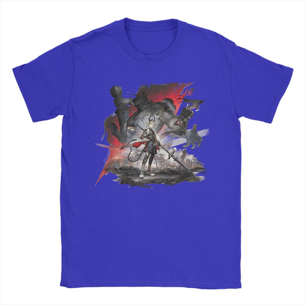 Laevatain Arknights Endfield New Arrival T Shirt for Unisex Women Pure Cotton Tee Shirt Clothes