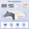 Cervical Memory Foam Pillow Pillows For Neck Shoulder Pain Ergonomic Orthopedic Sleeping Contoured Support Pillow Side Sleepers