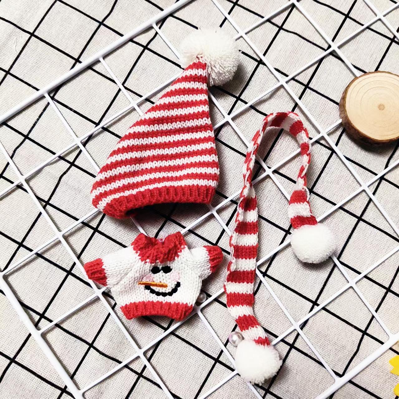 

Брелок Кукла Лабубу Набор Шапка и Свитер для Первого/Второго Поколения