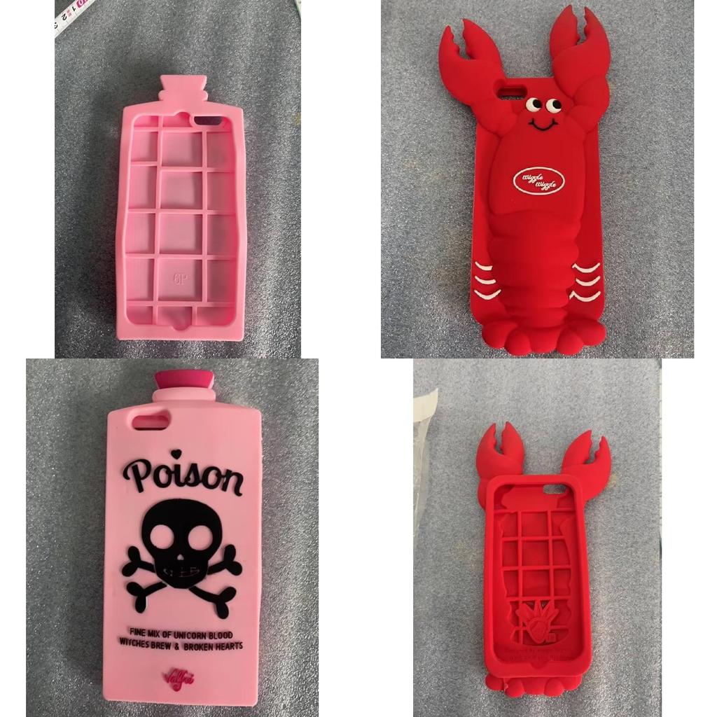 For Apple Phone Case Soft Tpu Cartoon Crab Perfume Bottle With Shockproof And Antiscratch For Iphone