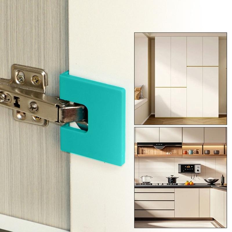 Adjustable Door Hinge Fixing Tool with Magnetic Backing Prevents Shifting 2mm Gaps Alignment for Home Improvement Use