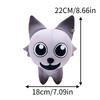Adorable Garn47 Gray Cat Plush Toy Soft Stuffed Animal For Collectors And Gifts