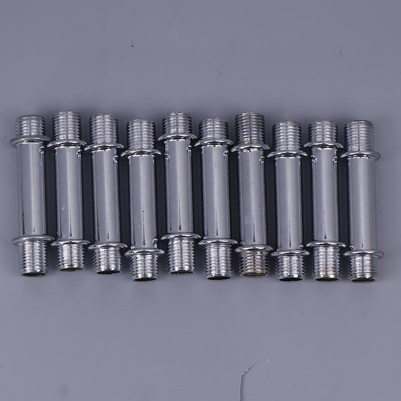 

Комплект из 10 шт. золотистых/серебристых/черных/белых прямых трубчатых ламповых ножек - запасные части для осветительного оборудования серебряный