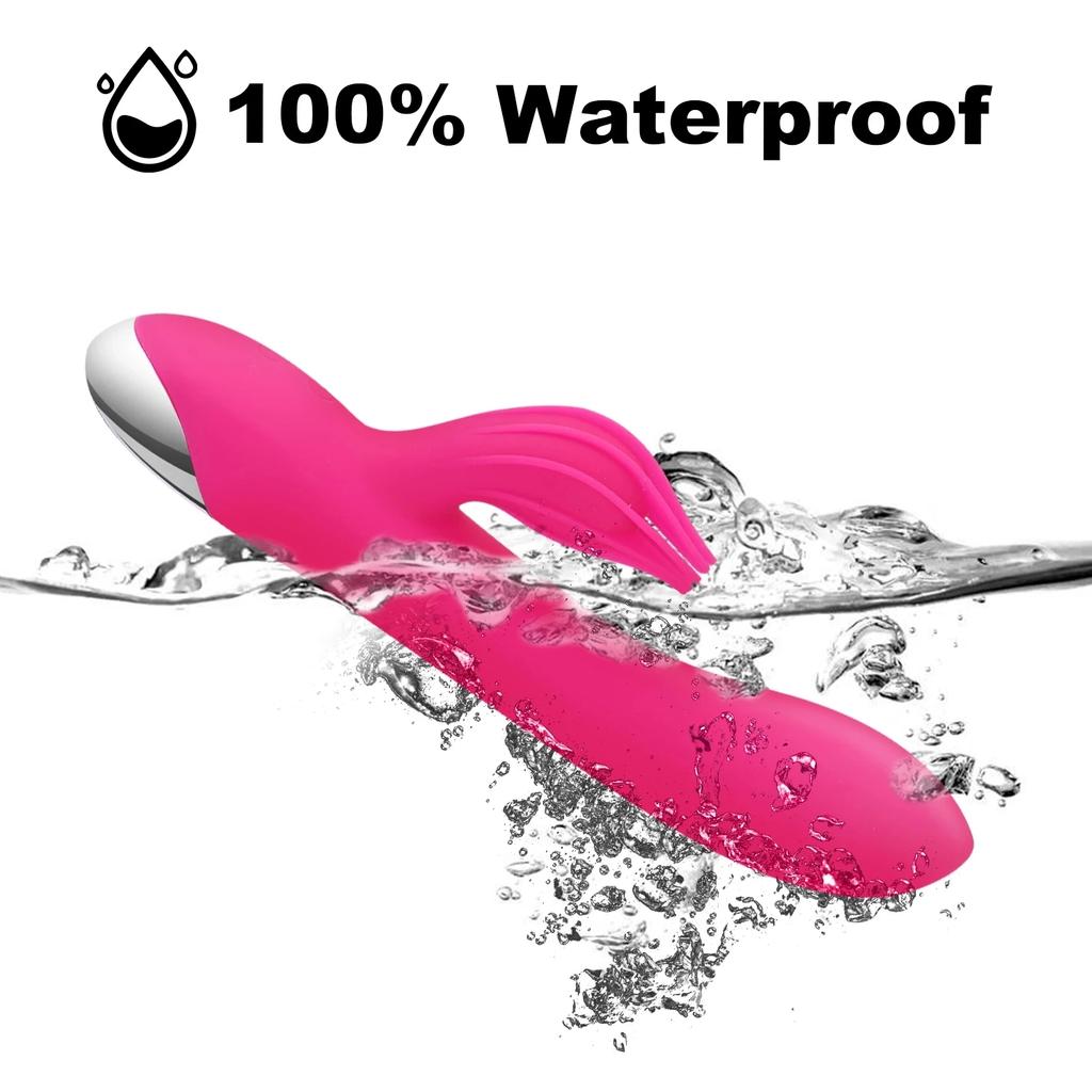 Powerful Rabbit Vibrator for Women G Spot Clitoris Stimulation 10 Speed Dildo Masturbator Rechargeable Sex Toys For Adult 18+