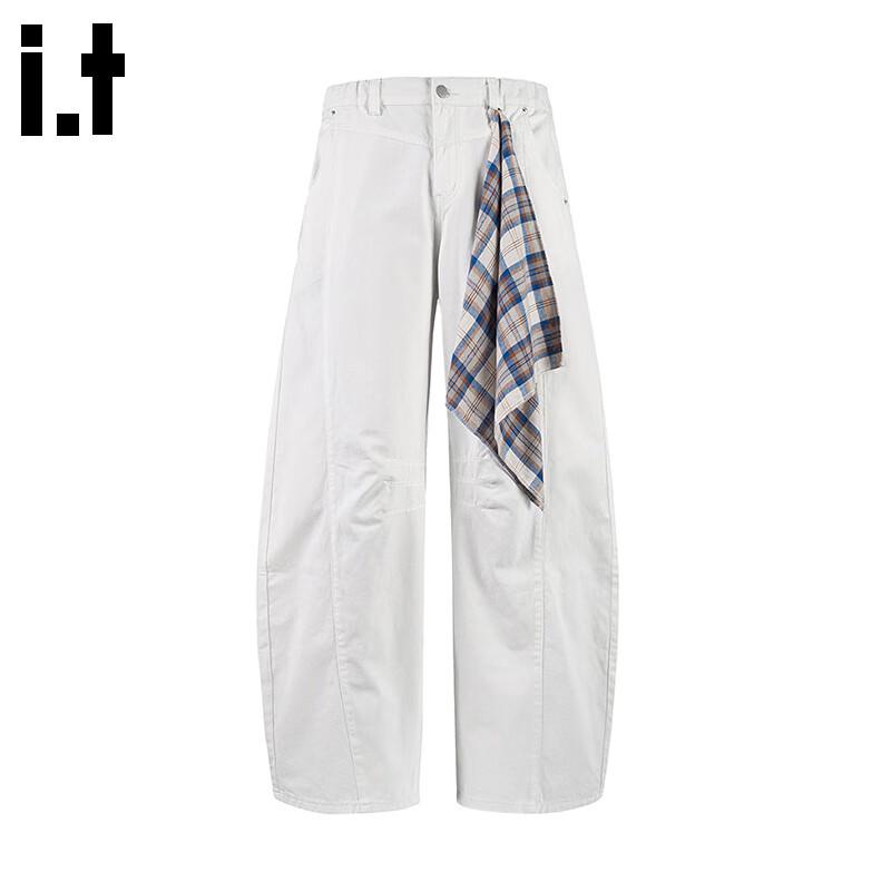 :CHOCOOLATEit Men's American Style Curved Leg Cargo Pants