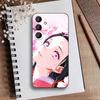 Nezuko I-Kamado Phone Case For Samsung Galaxy A73,A21s,A22,A31,A52,A53,A71,A41Soft Black Shell