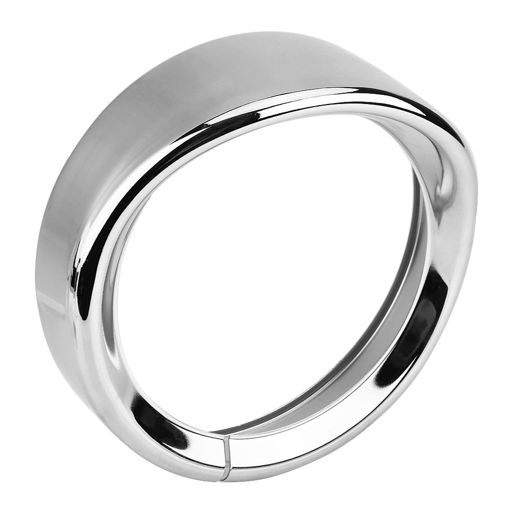 

7 дюймов Touring Softail Visor Headlight Light Trim Beauty Ring