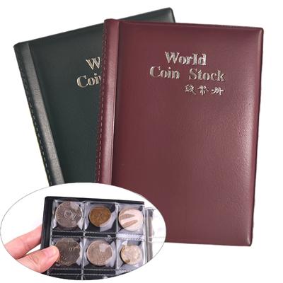 120 Taschen Münzen Album Sammlung Münzhalter Aufbewahrungsalben Mini Geld Münze Aufbewahrungstasche