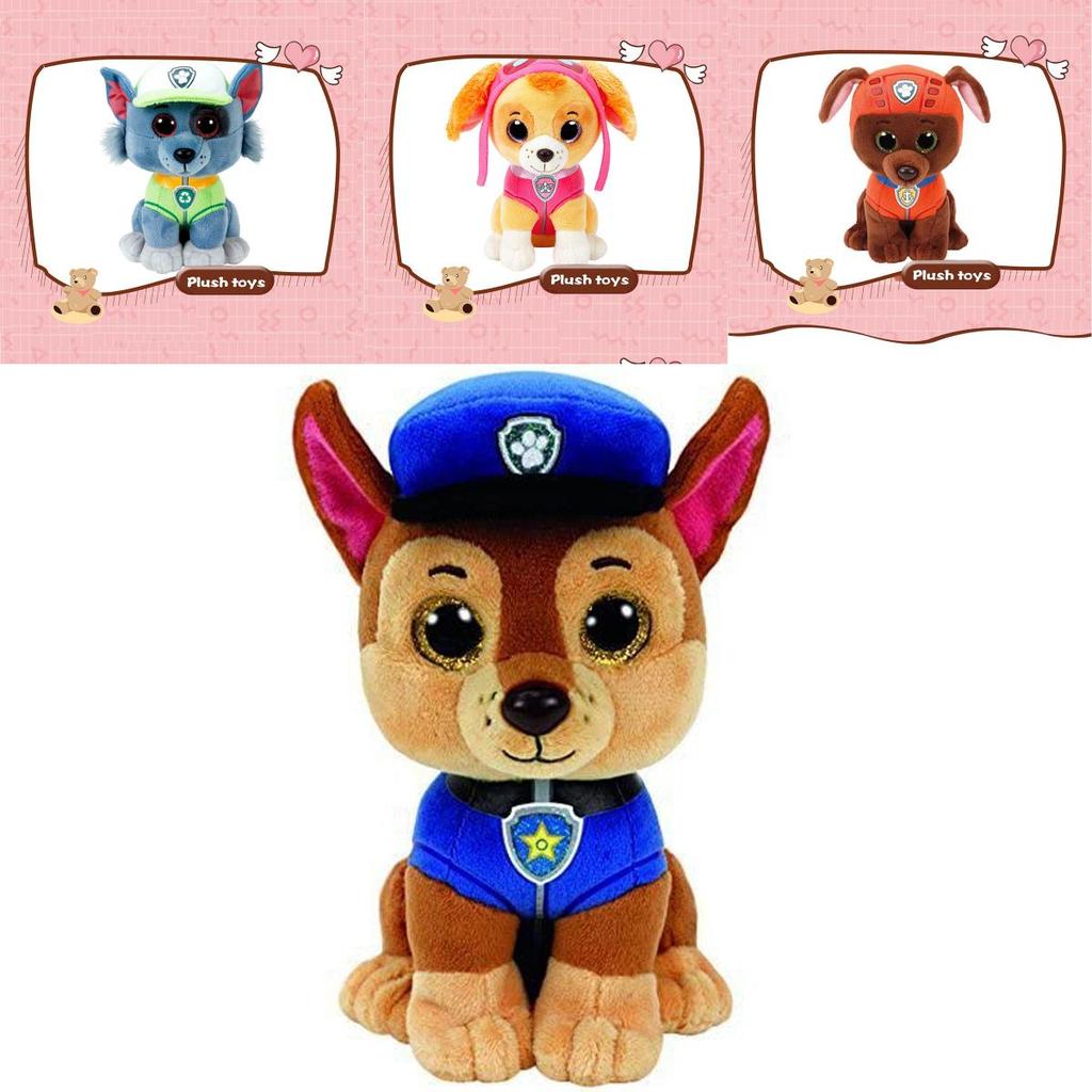 Adorable Paw Patrol Dog Plush Toy Featuring Beloved Characters Marshall Rubble Chase Rocky