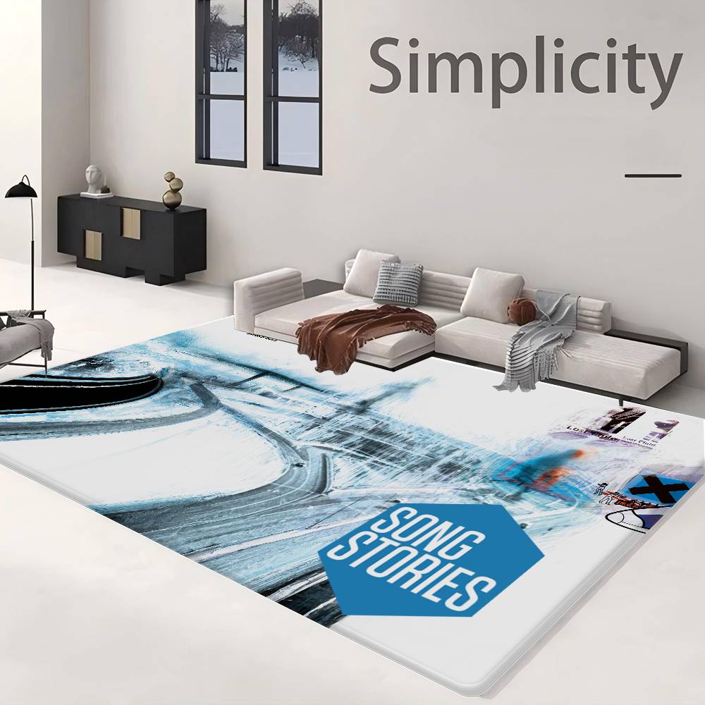 Alternative Rock Band Radiohead Bathroom Mat Anti-slip Absorb Water Long Strip Cushion Bedroon Mat Welcome Doormat